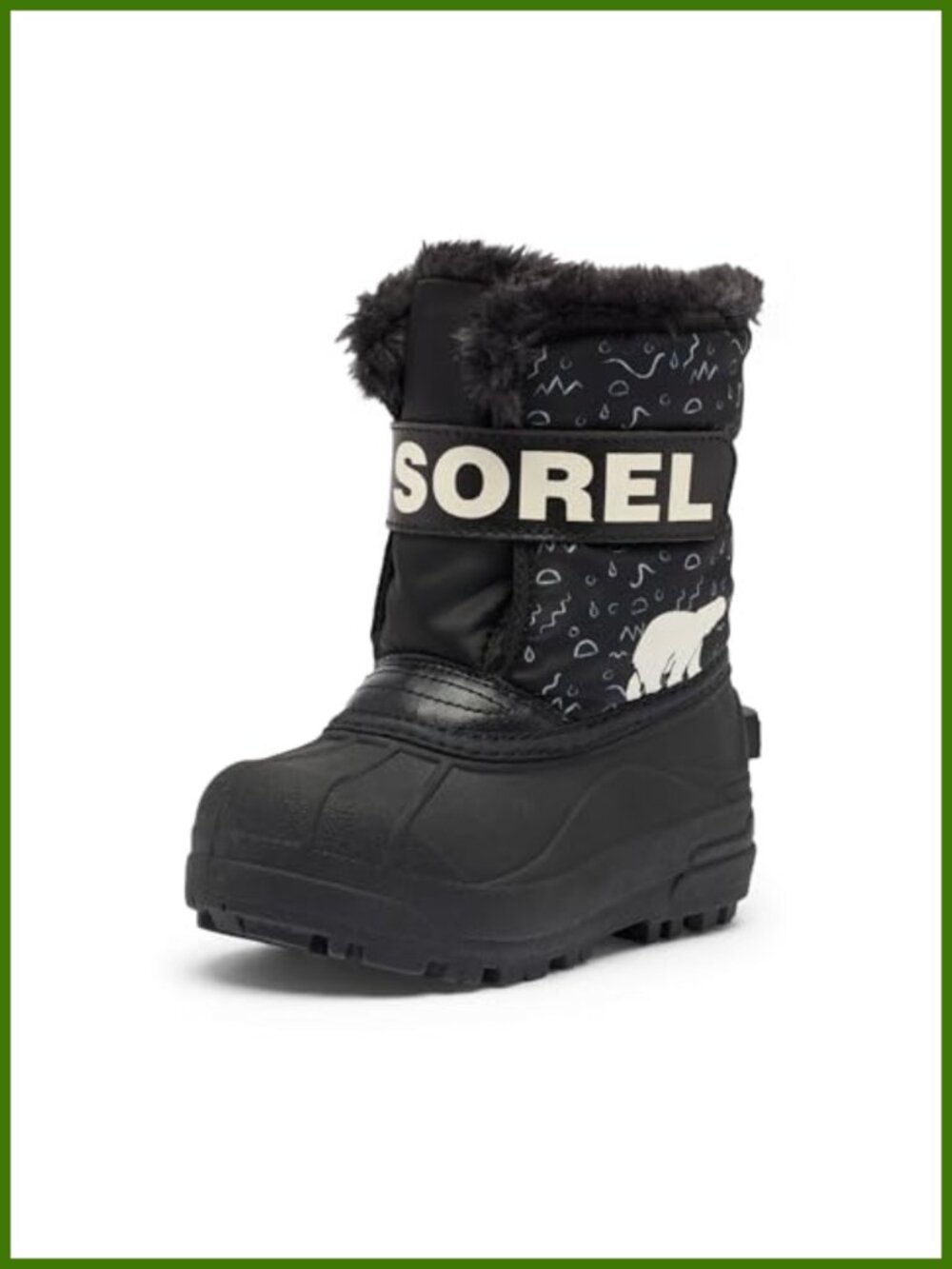 Kids Waterproof Thermal Snow Boots Calf High Fleece Lined